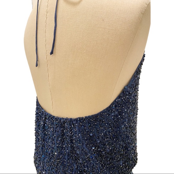 Haute Hippie Sequin Halter Dress - Picture 6 of 10